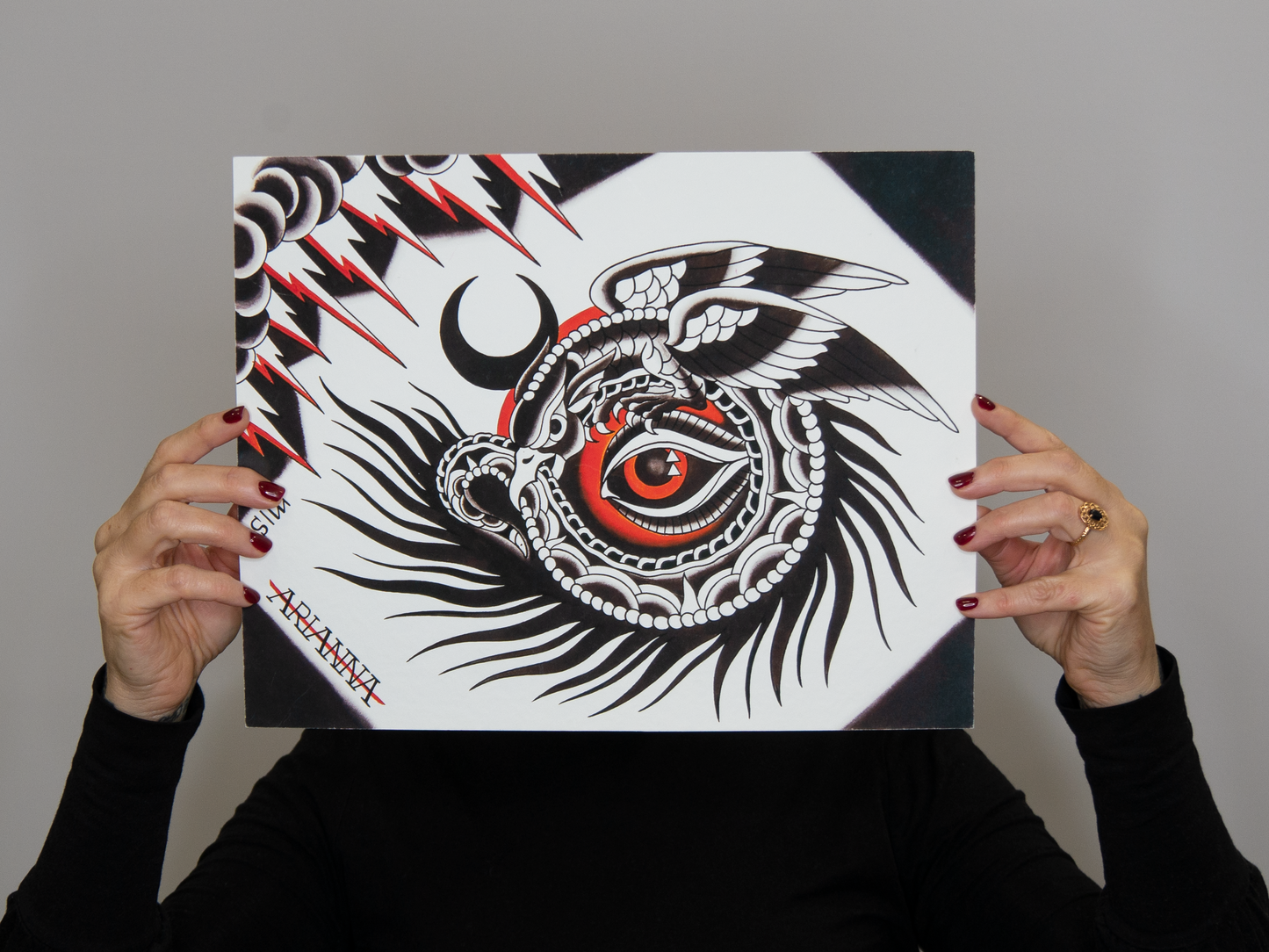 Winged Ouroboros - Print